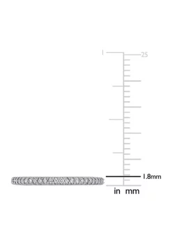 Cheap 👍 1/8 ct. t.w. Diamond Eternity Ring in 14K White Gold by Belk & Co. 🎁 -DealsBelk & Co. Store Belk 24530