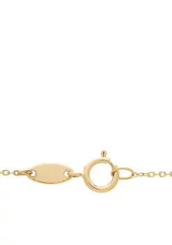 Wholesale 😍 Polished Heart Necklace in 10k Yellow Gold by Belk & Co. 👍 -DealsBelk & Co. Store Belk 2454