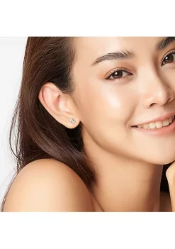 Buy ๐ Lab Created 2 CT TGW Emerald Cut Created Moissanite Stud Earrings with Heart Detail in Sterling Silver by Belk & Co. โจ 8 Buy ๐ Lab Created 2 CT TGW Emerald Cut Created Moissanite Stud Earrings with Heart Detail in Sterling Silver by Belk & Co. โจ -DealsBelk & Co. Store Belk 24567