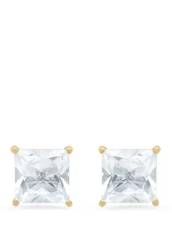Flash Sale ๐ฅฐ 3 ct. t.w. White Topaz Stud Earrings by Belk & Co. โญ