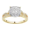 Best Sale 🎁 3/4 ct. t.w. Diamond Ring in 10K Yellow and White Gold by Belk & Co. 🔔