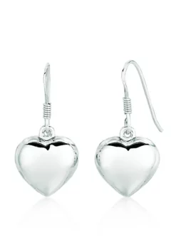 Outlet 🤩 Sterling Silver Heart Earrings by Belk & Co. 💯