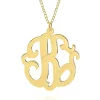 Budget 😉 10k Yellow Gold K Monogram Necklace by Belk & Co. 😍