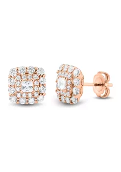 Buy ✔️ 1 ct. t.w. Diamonds Earrings in 10K Rose Gold by Belk & Co. 🛒
