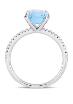 Buy ๐ 2 ct. t.w. Blue Topaz and 1/10 ct. t.w. Diamond Ring in 10k White Gold by Belk & Co. โญ 7 Buy ๐ 2 ct. t.w. Blue Topaz and 1/10 ct. t.w. Diamond Ring in 10k White Gold by Belk & Co. โญ -DealsBelk & Co. Store Belk 24917