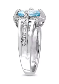 Best reviews of 😉 3 3/4 CT TGW Sky Blue and White Topaz Halo Split Shank Ring in Sterling Silver by Belk & Co. 🔔 8 Best reviews of 😉 3 3/4 CT TGW Sky Blue and White Topaz Halo Split Shank Ring in Sterling Silver by Belk & Co. 🔔 -DealsBelk & Co. Store Belk 24961