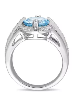 Best reviews of 😉 3 3/4 CT TGW Sky Blue and White Topaz Halo Split Shank Ring in Sterling Silver by Belk & Co. 🔔 10 Best reviews of 😉 3 3/4 CT TGW Sky Blue and White Topaz Halo Split Shank Ring in Sterling Silver by Belk & Co. 🔔 -DealsBelk & Co. Store Belk 24963