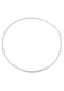 Cheap 🌟 Paperclip Chain Necklace in Sterling Silver, 37" by Belk & Co. 🛒 -DealsBelk & Co. Store Belk 24977