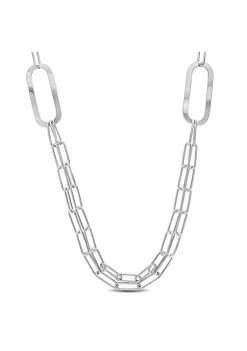 Cheap 🌟 Paperclip Chain Necklace in Sterling Silver, 37" by Belk & Co. 🛒 -DealsBelk & Co. Store Belk 24978