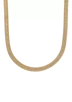 Best Sale 🎁 8.7 Millimeter Gua Mesh Design Necklace in 10K Yellow Gold by Belk & Co. 💯 -DealsBelk & Co. Store Belk 25012