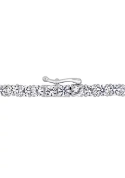 Best reviews of 🔔 Lab Created 8.42 ct. t.g.w. Created Ruby and Created White Sapphire Stationed Triple Halo Heart Tennis Bracelet in Sterling Silver by Belk & Co. 💯 -DealsBelk & Co. Store Belk 25055