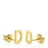 Promo 👏 14k Yellow Gold D Initial Earrings by Belk & Co. 🔥