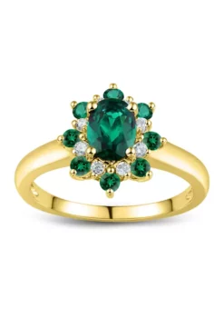 Budget 👏 Charm Ring in 10K Yellow Gold by Belk & Co. 🌟