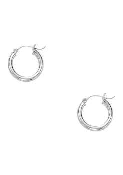 Budget ⭐ 14KW Tube Hoop Earring by Belk & Co. ❤️ -DealsBelk & Co. Store Belk 25142