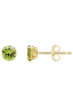 Best reviews of 💯 14K Yellow Gold 5mm Round Peridot Stud Earrings by Belk & Co. 💯 -DealsBelk & Co. Store Belk 25146