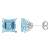 Wholesale ⭐ 6 CT TGW Blue Topaz - Sky Earrings Silver by Belk & Co. ✨