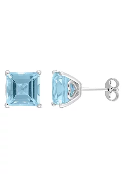 Wholesale ⭐ 6 CT TGW Blue Topaz - Sky Earrings Silver by Belk & Co. ✨ -DealsBelk & Co. Store Belk 25271
