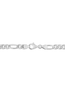 Cheap ⭐ Sterling Silver 5.5mm Figaro Chain Bracelet, 9" by Belk & Co. ⭐ -DealsBelk & Co. Store Belk 25282
