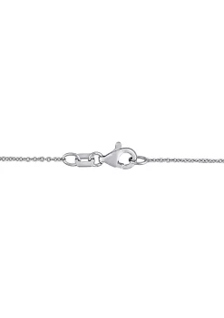 Best Pirce 🧨 Lab Created 2.45 ct. t.g.w. Created Moissanite Bar Necklace in 10K White Gold by Belk & Co. 🧨 -DealsBelk & Co. Store Belk 25295
