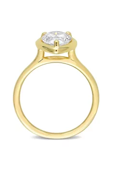 Deals 🔔 Lab Created 2 CT DEW Pear-Shaped Created Moissanite Engagement Ring in 10k Yellow Gold by Belk & Co. 😀 -DealsBelk & Co. Store Belk 25308