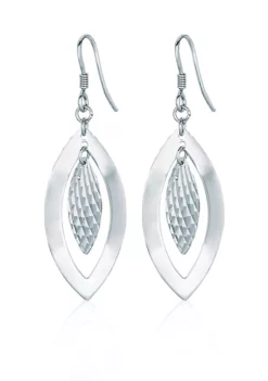 Brand new 👏 Sterling Silver Marquee Earrings by Belk & Co. 🧨