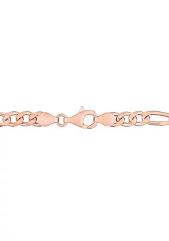 Buy 💯 2.25 CT TGW Amethyst Birthstone Link Bracelet in Rose Plated Sterling Silver by Belk & Co. ✨ -DealsBelk & Co. Store Belk 25492