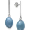 Cheap 💯 Milky Aquamarine Drop Earrings in Sterling Silver by Belk & Co. 🎁