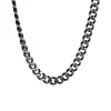 Discount 🛒 Stainless Steel 9 Millimeter Curb Chain Necklace with Antique Finish, 24 Inch by Belk & Co. ✨