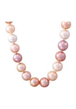 Best reviews of ⭐ 11-15 Millimeter Natural Color Ming Pearl Necklace in Sterling Silver by Belk & Co. 😉 -DealsBelk & Co. Store Belk 25543