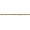 Best deal 🧨 14K Yellow Gold 1.25 Millimeter Diamond Cut Adjustable Cable Chain by Belk & Co. ✔️