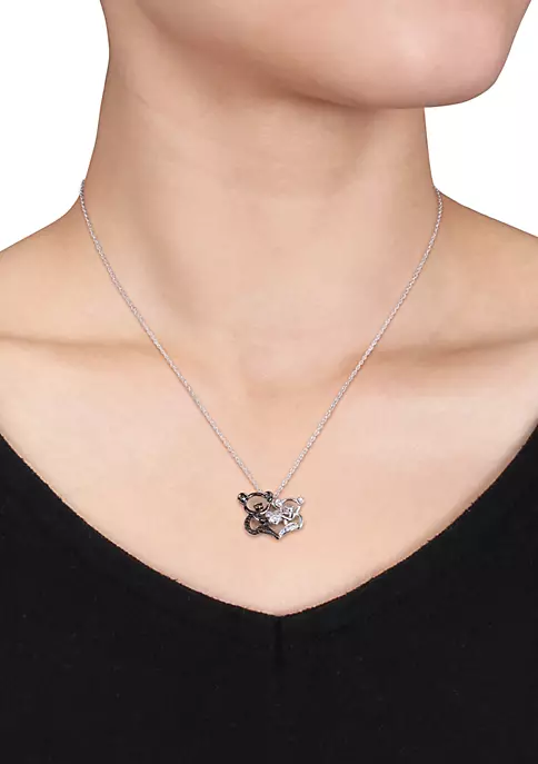 Best deal ✨ Black Diamond and White Diamond Accent Bear Pendant in Sterling Silver by Belk & Co. 😍 2 Best deal ✨ Black Diamond and White Diamond Accent Bear Pendant in Sterling Silver by Belk & Co. 😍 - Image 2
