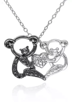 Best deal ✨ Black Diamond and White Diamond Accent Bear Pendant in Sterling Silver by Belk & Co. 😍 5 Best deal ✨ Black Diamond and White Diamond Accent Bear Pendant in Sterling Silver by Belk & Co. 😍 -DealsBelk & Co. Store Belk 25828