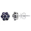 Wholesale 🛒 Sterling Silver Sapphire Earrings by Belk & Co. ✨