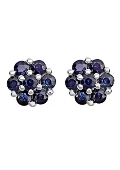 Wholesale 🛒 Sterling Silver Sapphire Earrings by Belk & Co. ✨ -DealsBelk & Co. Store Belk 25919