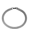 Flash Sale 😀 8.5 Inch Stainless Steel Chain Bracelet with Black IP by Belk & Co. 🔥