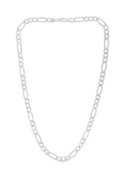 Brand new 👏 Sterling Silver Figaro Necklace by Belk & Co. ✨ -DealsBelk & Co. Store Belk 25983