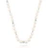 Best Pirce 🔔 Freshwater Pearl Strand and Sterling Silver Bead Necklace by Belk & Co. 🥰