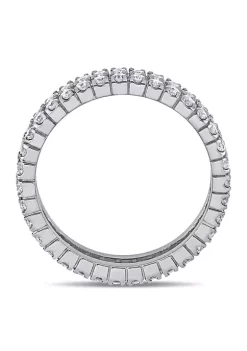 Hot Sale 🔥 1 ct. t.w. Diamond Eternity Ring in 14K White Gold by Belk & Co. 💯 -DealsBelk & Co. Store Belk 26167