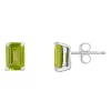 Outlet ⭐ 14K Gold 6x4 Emerald Cut Peridot Earrings by Belk & Co. 🛒
