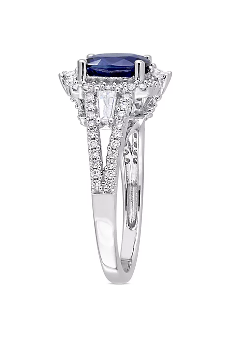 Cheapest ๐งจ 2.56 ct. t.g.w. Blue Sapphire and 3/4 ct. t.w. Diamond Engagement Ring in 14K White Gold by Belk & Co. ๐ฏ 3 Cheapest ๐งจ 2.56 ct. t.g.w. Blue Sapphire and 3/4 ct. t.w. Diamond Engagement Ring in 14K White Gold by Belk & Co. ๐ฏ - Image 3