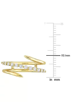 Best Sale ❤️ 1/4 ct. t.w. Diamond Coil Ring in 10K Yellow Gold by Belk & Co. 😍 7 Best Sale ❤️ 1/4 ct. t.w. Diamond Coil Ring in 10K Yellow Gold by Belk & Co. 😍 -DealsBelk & Co. Store Belk 26279