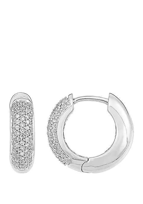 Best Sale ๐ฅฐ 1/2 ct. t.w. Diamond Hoop Earrings in 10k Gold by Belk & Co. โ 1 Best Sale ๐ฅฐ 1/2 ct. t.w. Diamond Hoop Earrings in 10k Gold by Belk & Co. โ