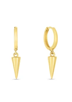 Best deal 😉 14 Karat Yellow Gold Spike Earring by Belk & Co. 😀 -DealsBelk & Co. Store Belk 26310
