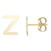 Discount 🎉 14KY Yellow Gold Initial-Z Post Earring by Belk & Co. ⌛