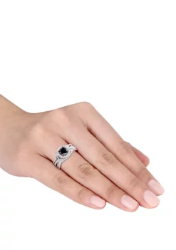 Buy ๐ฅ 1.5 ct. t.w. Black and White Diamond Halo 3 Piece Bridal Set in 10K White Gold by Belk & Co. ๐ 9 Buy ๐ฅ 1.5 ct. t.w. Black and White Diamond Halo 3 Piece Bridal Set in 10K White Gold by Belk & Co. ๐ -DealsBelk & Co. Store Belk 26377