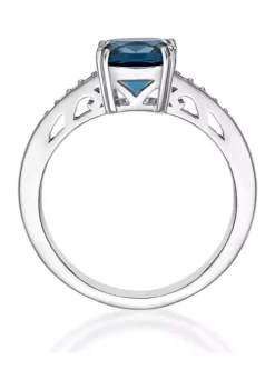 Cheapest ๐ 1.75 ct. t.w. London Blue Topaz and 1/10 ct. t.w. Diamond Ring in 10K White Gold by Belk & Co. ๐ 6 Cheapest ๐ 1.75 ct. t.w. London Blue Topaz and 1/10 ct. t.w. Diamond Ring in 10K White Gold by Belk & Co. ๐ -DealsBelk & Co. Store Belk 2638