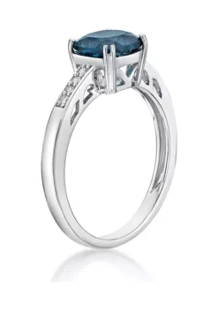Cheapest ๐ 1.75 ct. t.w. London Blue Topaz and 1/10 ct. t.w. Diamond Ring in 10K White Gold by Belk & Co. ๐ 7 Cheapest ๐ 1.75 ct. t.w. London Blue Topaz and 1/10 ct. t.w. Diamond Ring in 10K White Gold by Belk & Co. ๐ -DealsBelk & Co. Store Belk 2639