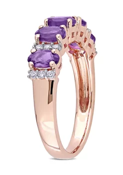 Best reviews of ๐ 1.16 ct. t.w. Amethyst and 1/6 ct. t.w. Diamond Semi Eternity Ring in 14K Rose Gold by Belk & Co. โค๏ธ 7 Best reviews of ๐ 1.16 ct. t.w. Amethyst and 1/6 ct. t.w. Diamond Semi Eternity Ring in 14K Rose Gold by Belk & Co. โค๏ธ -DealsBelk & Co. Store Belk 26396
