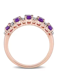 Best reviews of ๐ 1.16 ct. t.w. Amethyst and 1/6 ct. t.w. Diamond Semi Eternity Ring in 14K Rose Gold by Belk & Co. โค๏ธ 8 Best reviews of ๐ 1.16 ct. t.w. Amethyst and 1/6 ct. t.w. Diamond Semi Eternity Ring in 14K Rose Gold by Belk & Co. โค๏ธ -DealsBelk & Co. Store Belk 26397