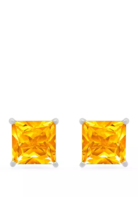 Outlet ๐ 2.5 ct. t.w. Citrine Stud Earrings by Belk & Co. โค๏ธ 3 Outlet ๐ 2.5 ct. t.w. Citrine Stud Earrings by Belk & Co. โค๏ธ - Image 3